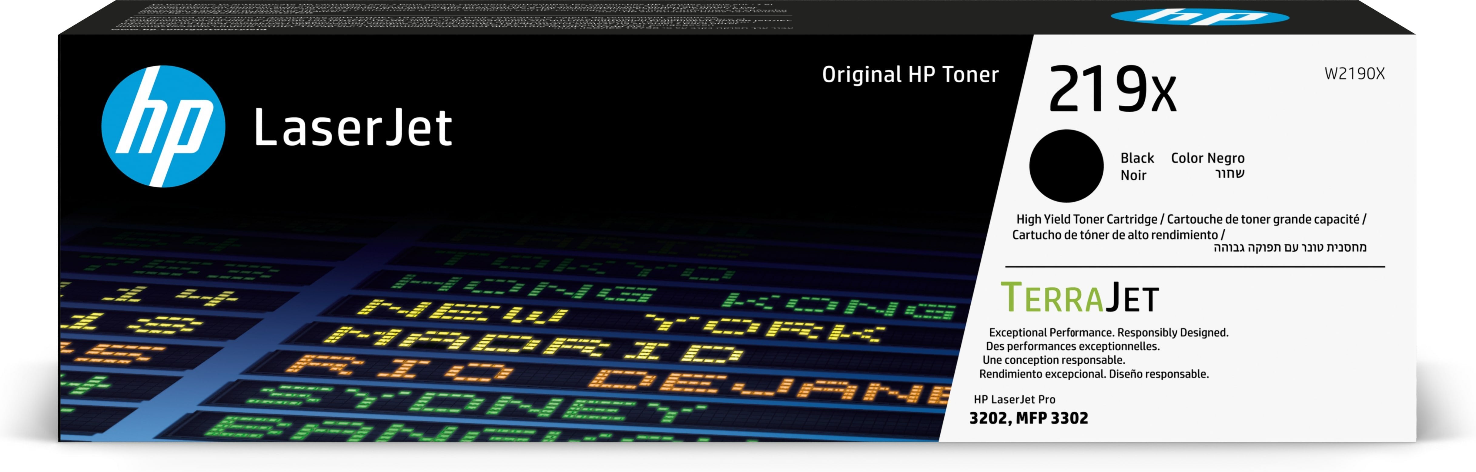 EAN 0195161016271 - HP 219X Blk LaserJet Toner Cartridge cartucho de tóner 1 pieza(s) imagen 1