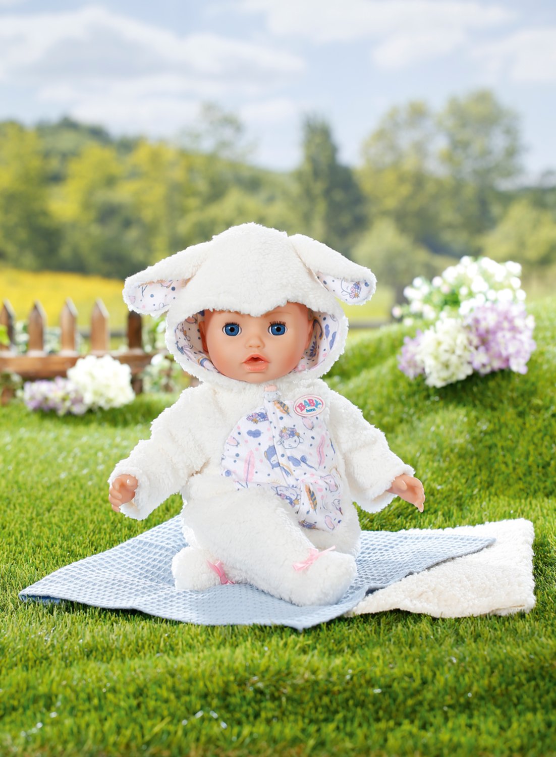 Zapf Creation Baby Born® Schäfchenanzug 43cm 838853