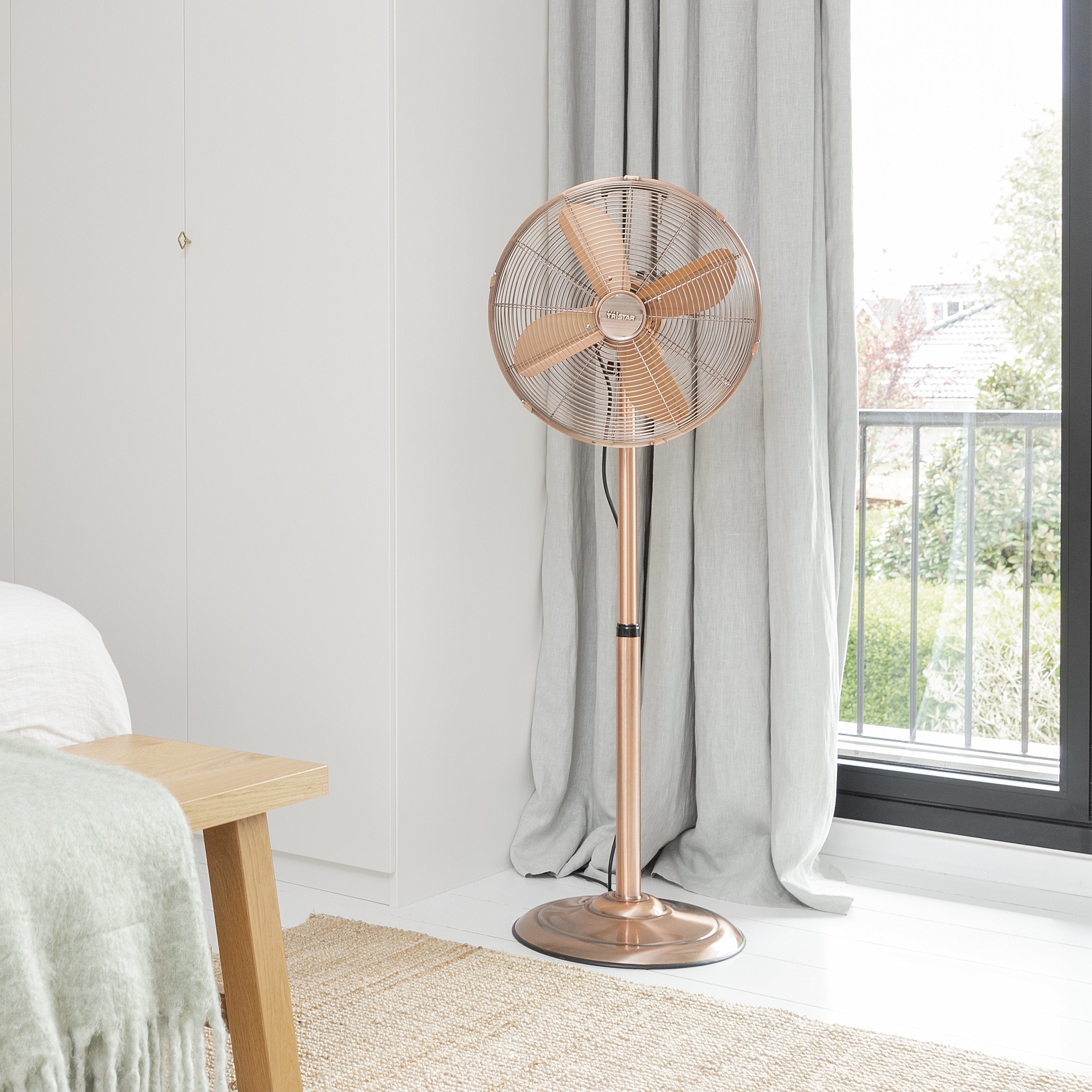 Ventilador Pie Tristar Ve-5971 40cm Bronce