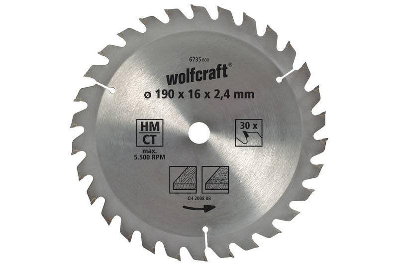 EAN 4006885673502 - wolfcraft GmbH 6735000 hoja de sierra circular 19 cm 1 pieza(s) imagen 1