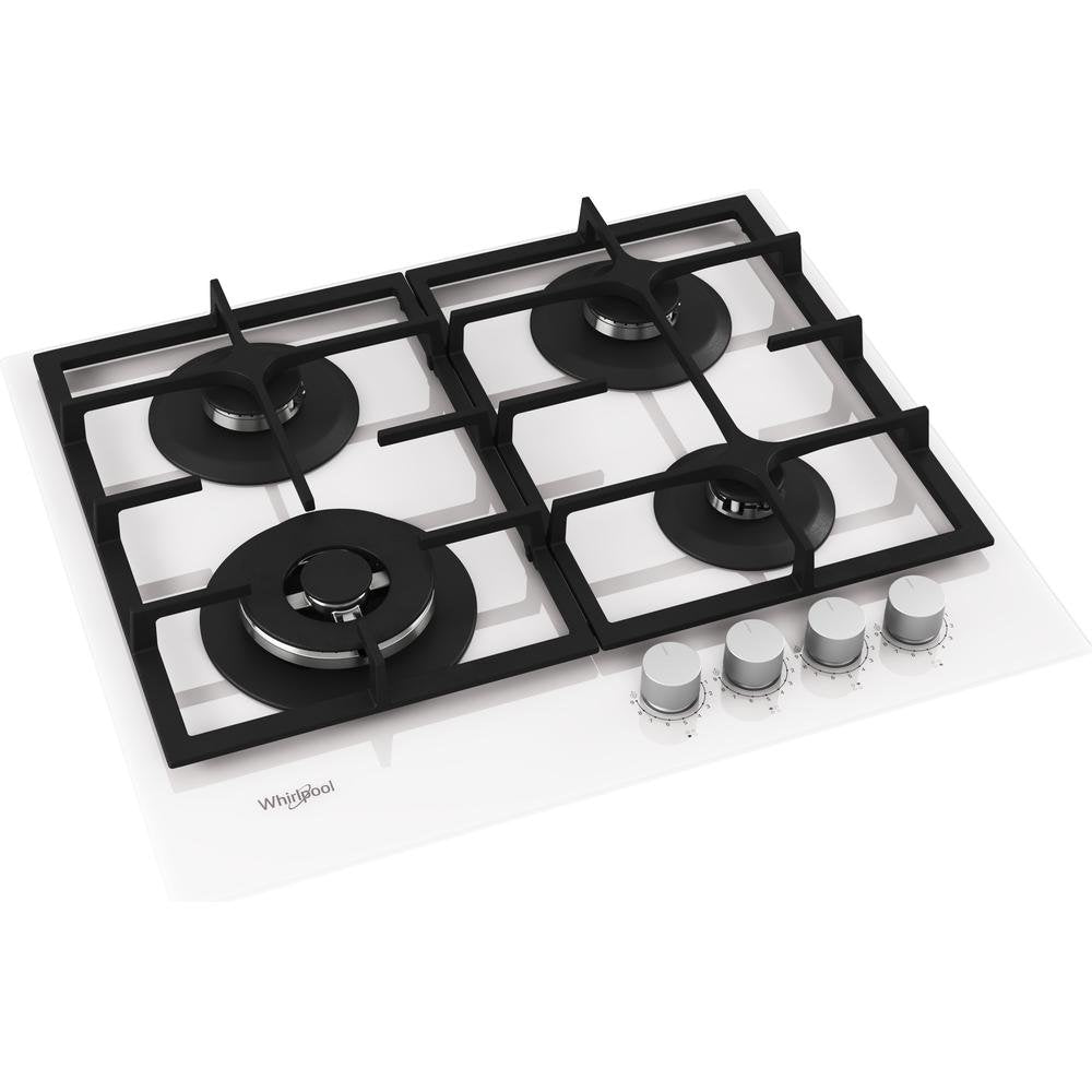 EAN 8003437605222 - Whirlpool AKTL629/WH Blanco Integrado 59 cm Encimera de gas 4 zona(s) imagen 3