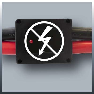 Cable Puente Einhell Bt-Bo 25/1 A Led Sp Negro/Rojo, Con Bolsa De Transporte 2030365