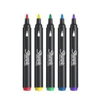 Sharpie Kreativmarker Rundspitze Acryl 5er Lila Azul Hellgrü