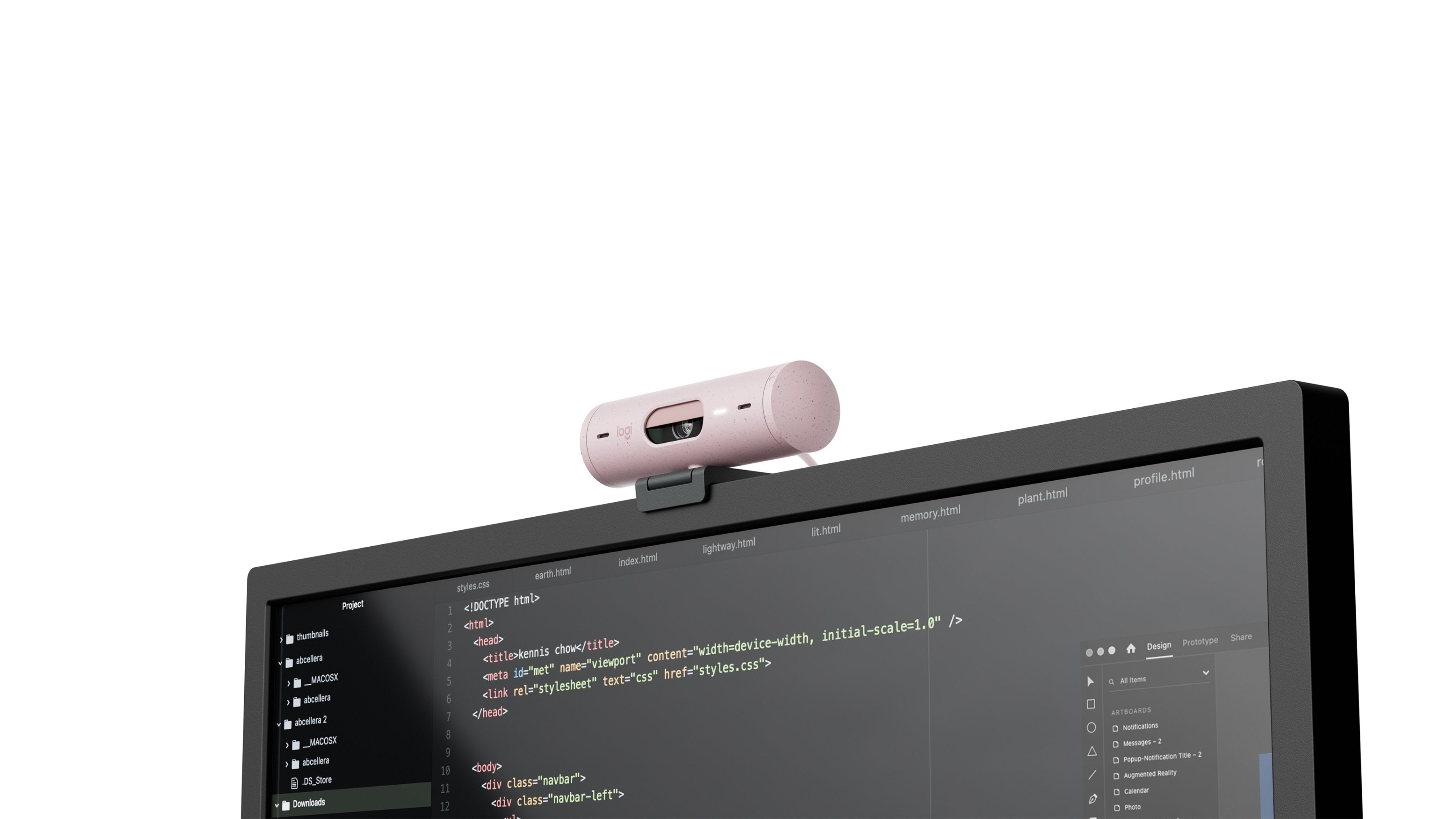 EAN 5099206104907 - Logitech 960-001421 cámara web 4 MP 1920 x 1080 Pixeles USB-C Blanco imagen 6