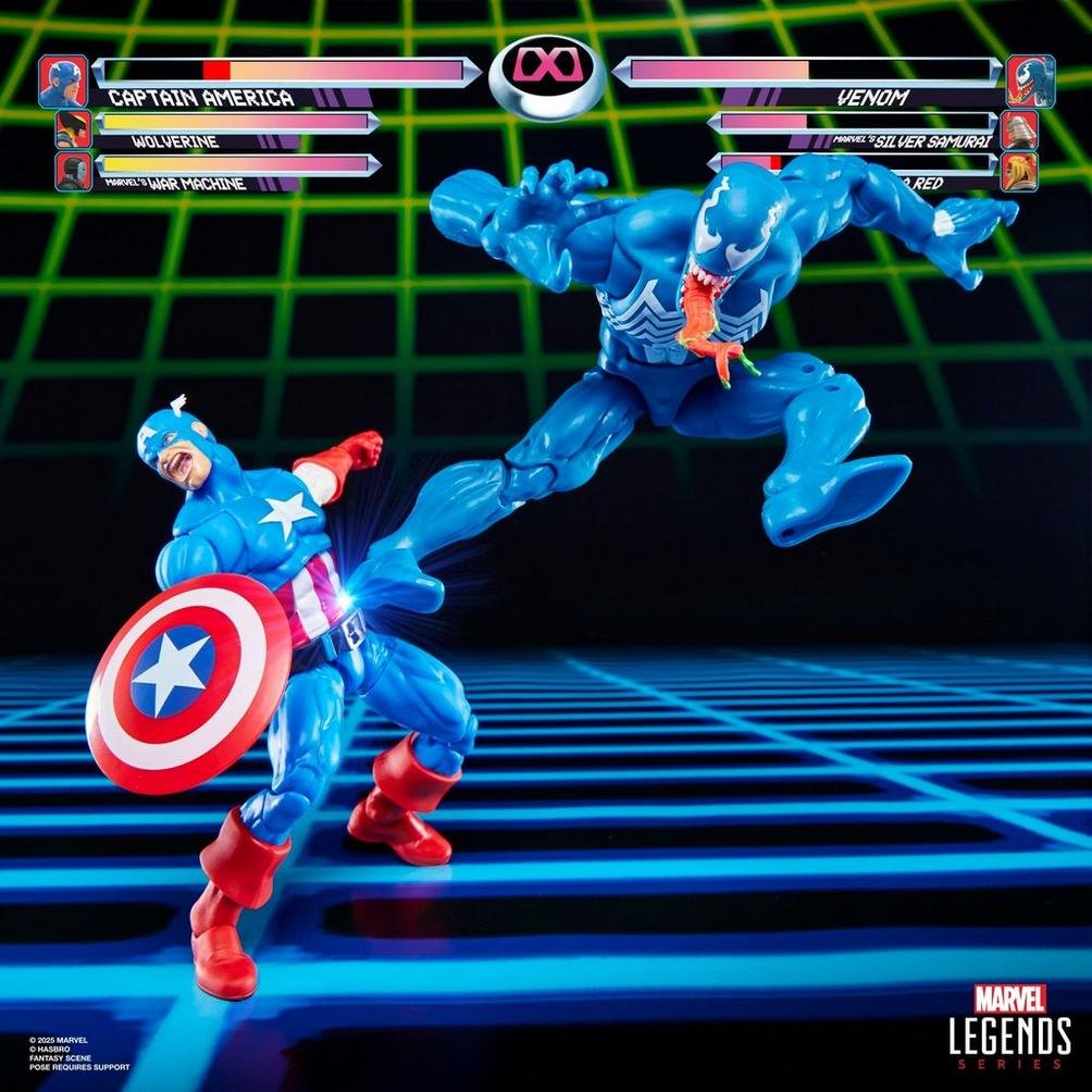 EAN 5010996320476 - Marvel Legends Series Gamerverse Captain America vs Venom imagen 10