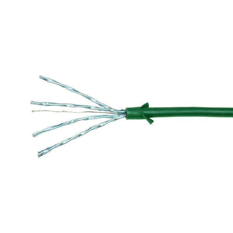 Logilink Patchkabel Cat6a Stp Tpe Slimline Grün 5,0m