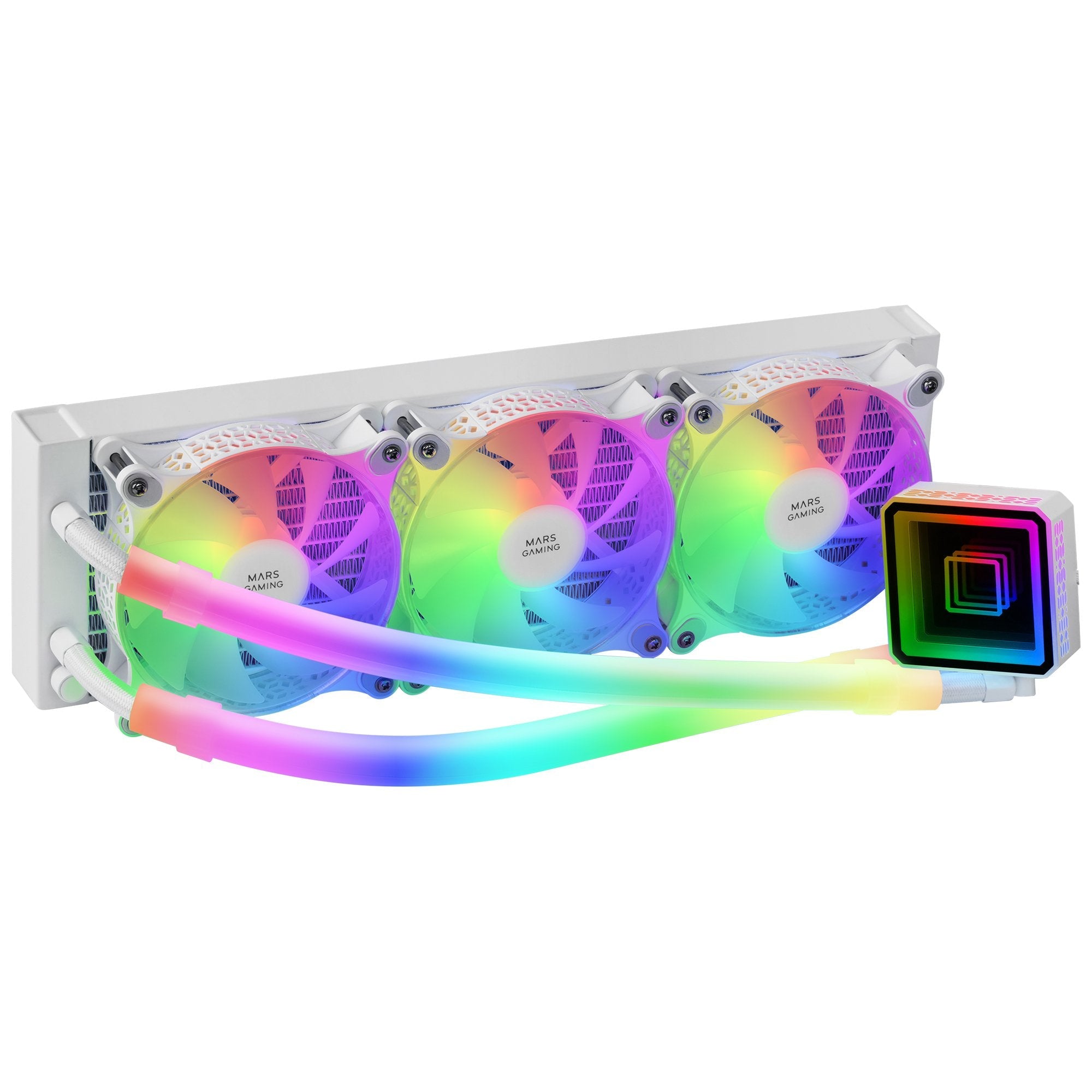Sistema De Refrigeración Líquida Mars Gaming Ml-Ultra360 Blanco