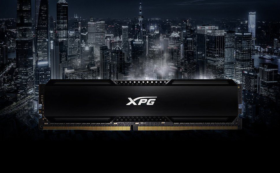 Memoria  Adata Dimm 64 Gb Ddr4-3200 (2x 32 Gb) Dual-Kit (Negro, Ax4u320032g16a-Dcbk20, Xpg Gammix D20, Intel Xmp) Ax4u320032g16a-Dcbk20
