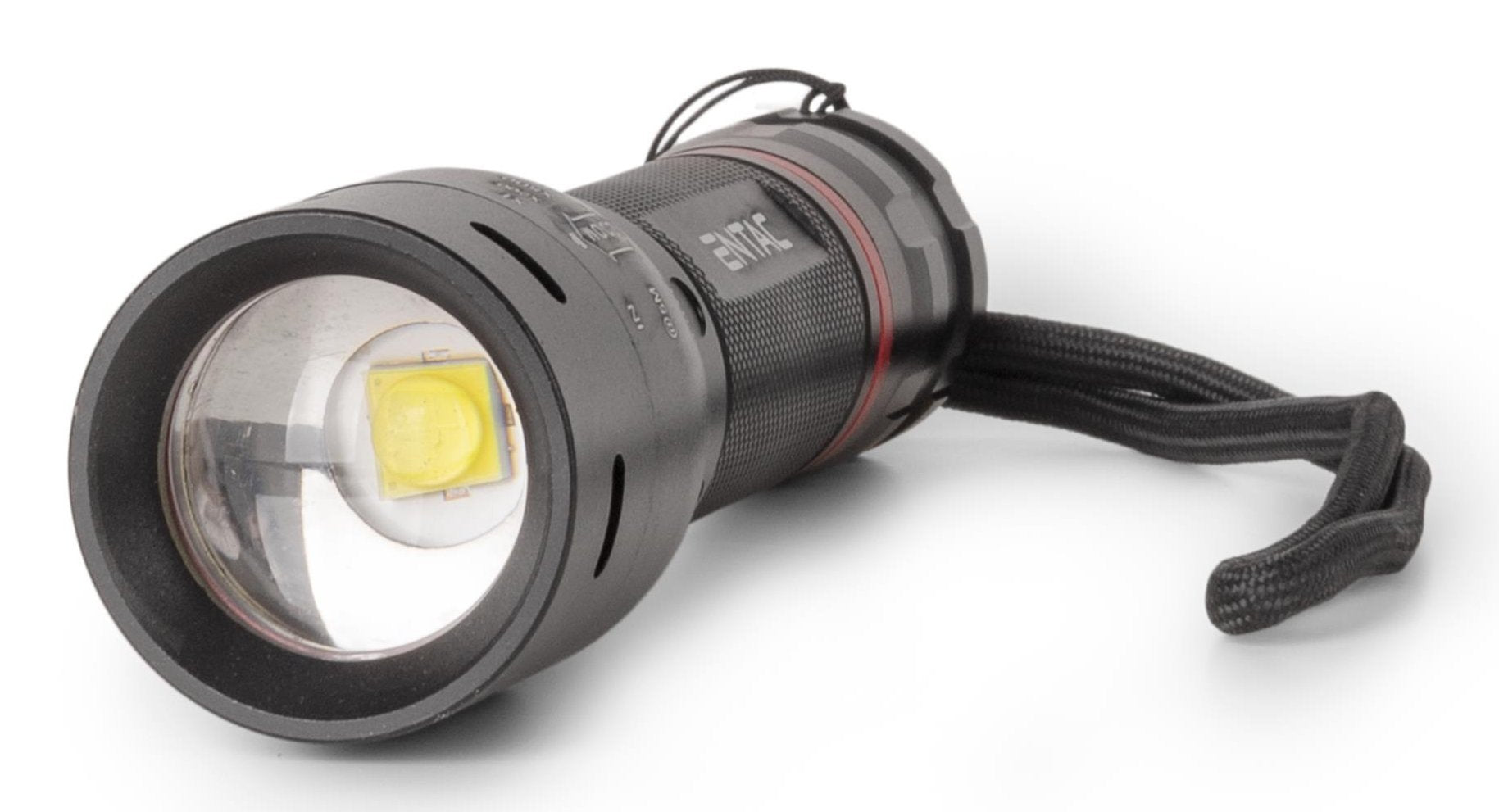 Entac Taschenlampe Zoom Alu T6 3aaa Exkl.