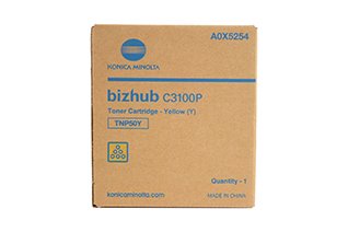 Toner Original Konica Minolta Tnp50 Amarillo - A0x5254 [Pag-5000]