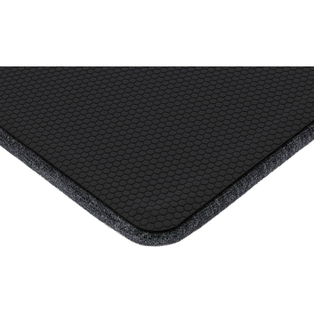 Inline® Mouse Pad With Wrist-Rest, Textile, Negro