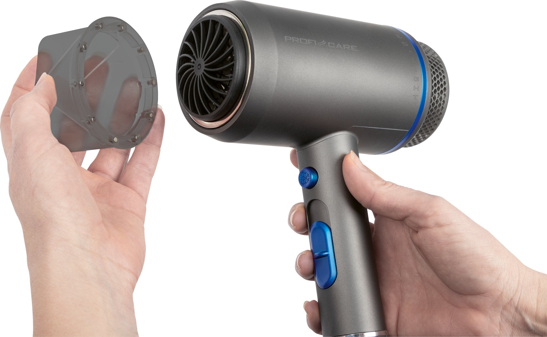 EAN 4006160308204 - ProfiCare 330820 secador 1800 W Azul, Gris imagen 3
