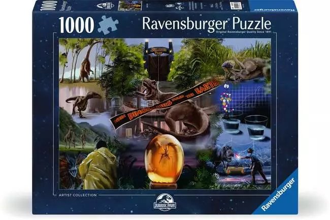 Ravensburger Puzzle Universal Vault Movie Collection - Parque Jurásico 1000 Piezas 12000187