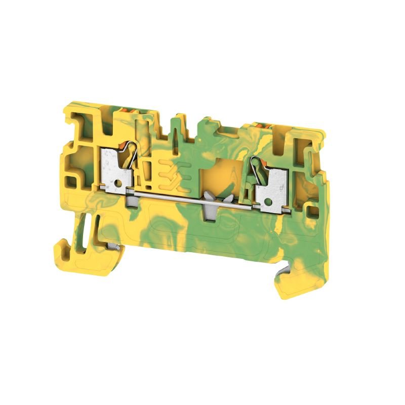 Weidmüller A2c 1.5 Pe Schutzleiterklemme Grn-Gelb 2anschlsse 1,5qmm 1552680000