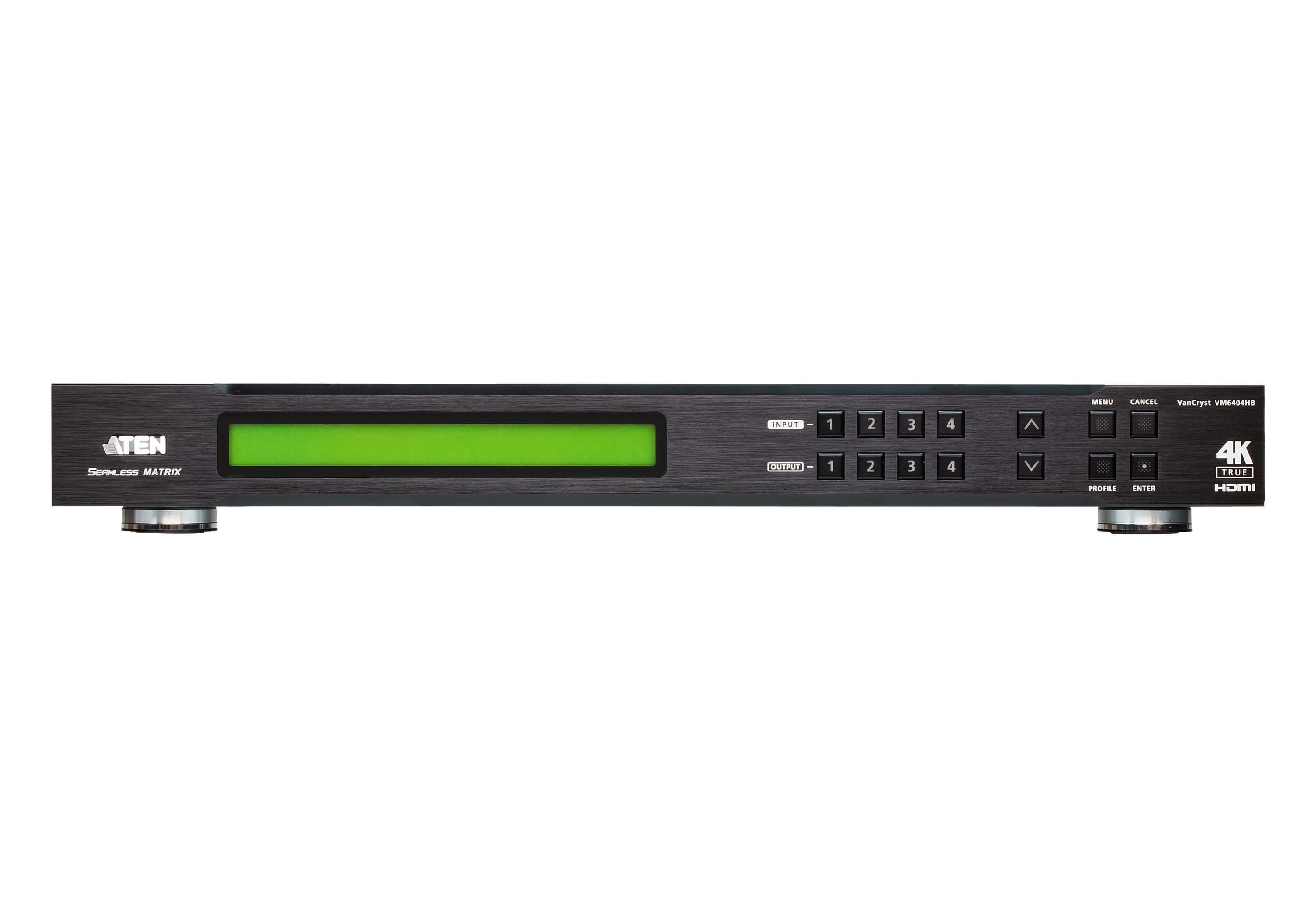 EAN 4719264649608 - ATEN VM6404HB-AT-G matriz de conmutación Matriz de conmutación con escalador Pantalla incorporada imagen 3