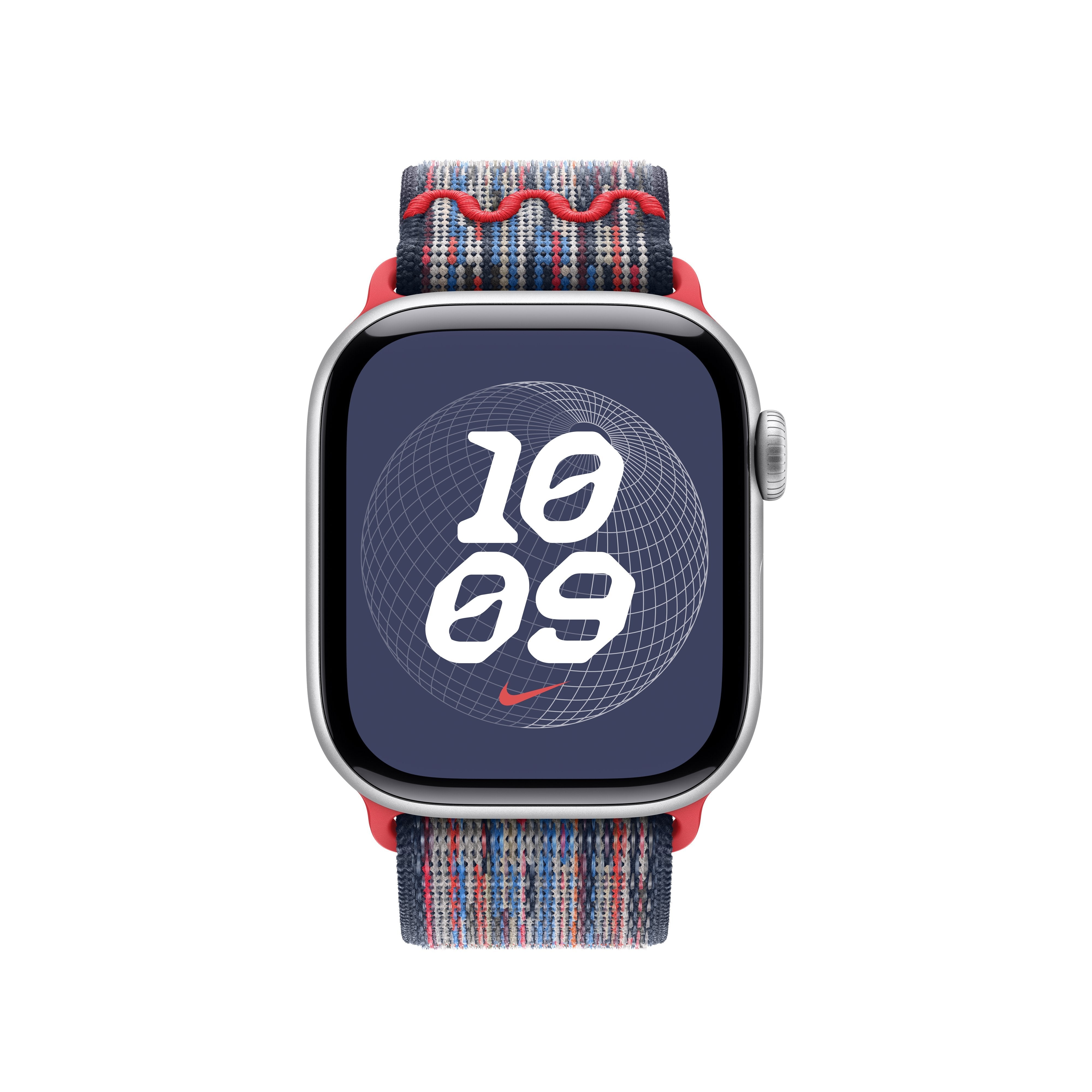 Apple 40mm Blue/Red Nike Sport Loop