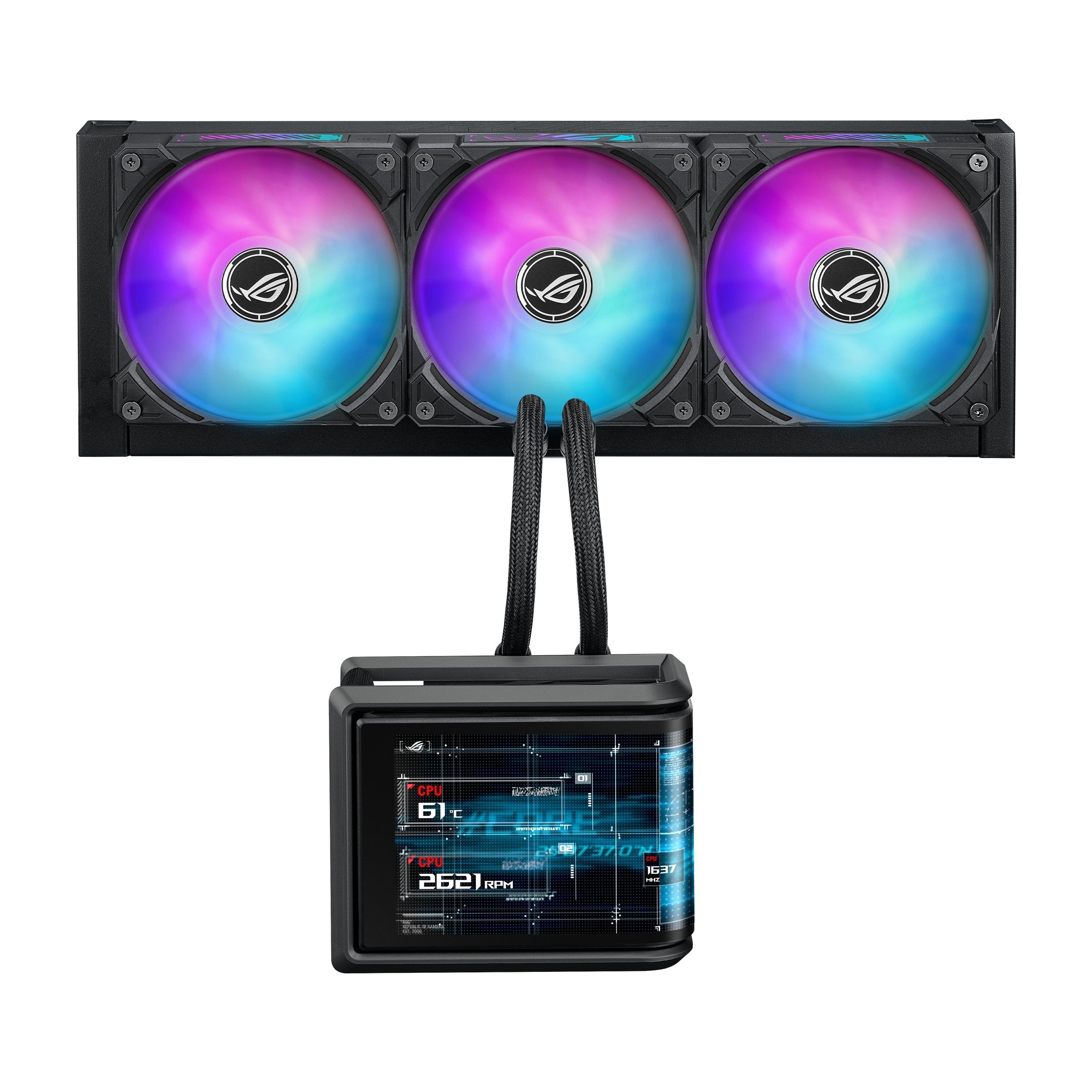 EAN 4711387850657 - ASUS ROG Ryuo IV SLC 360 ARGB Procesador Sistema de refrigeración líquida todo en uno 12 cm Negro imagen 5