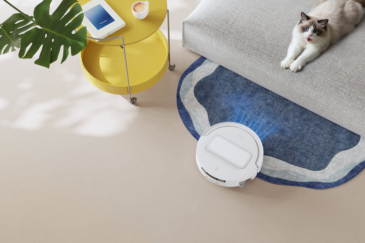 Ecovacs Deebot T90 Max Omni Vacuum Cleaner,Robot,Wet&Dry,30000pa,Truedge 3.0,Zerotangle 4.0,Ozmo Roller 3.0,White+Omni Auto-Empty Station