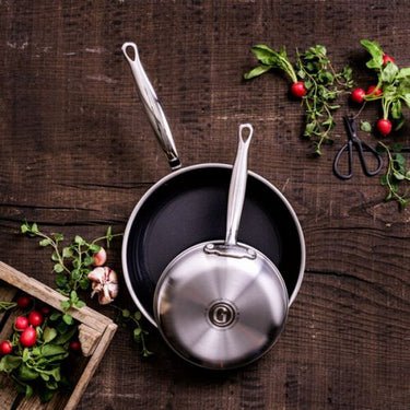 Greenpan Premiere Frying Pan Set 2-Piece,20+28cm Stainless Steel