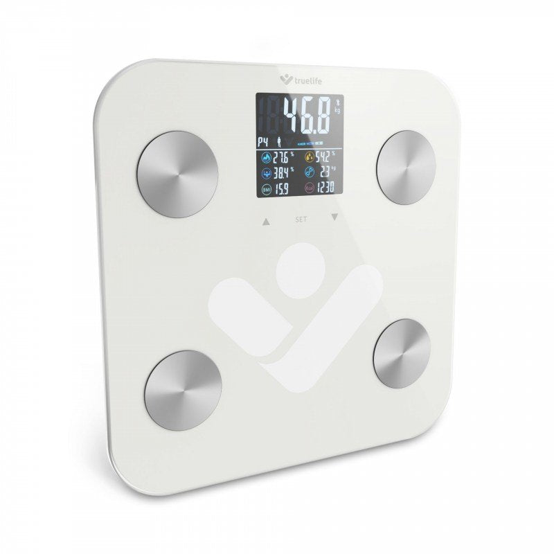 Truelife Tlfsw6bt Báscula De Baño Plaza Blanco Electrónica Max. 180 Kg Retail