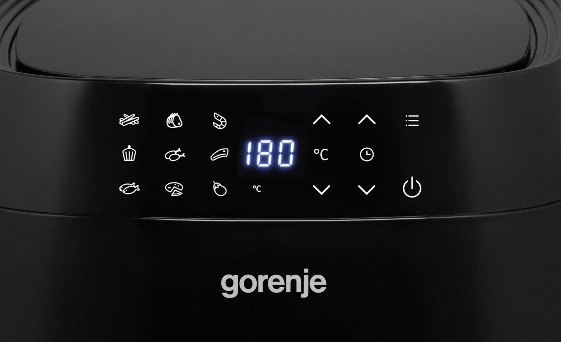 EAN 3838782424984 - Gorenje AF1409DB Sencillo 3,2 L 1400 W Freidora de aire caliente Negro imagen 4