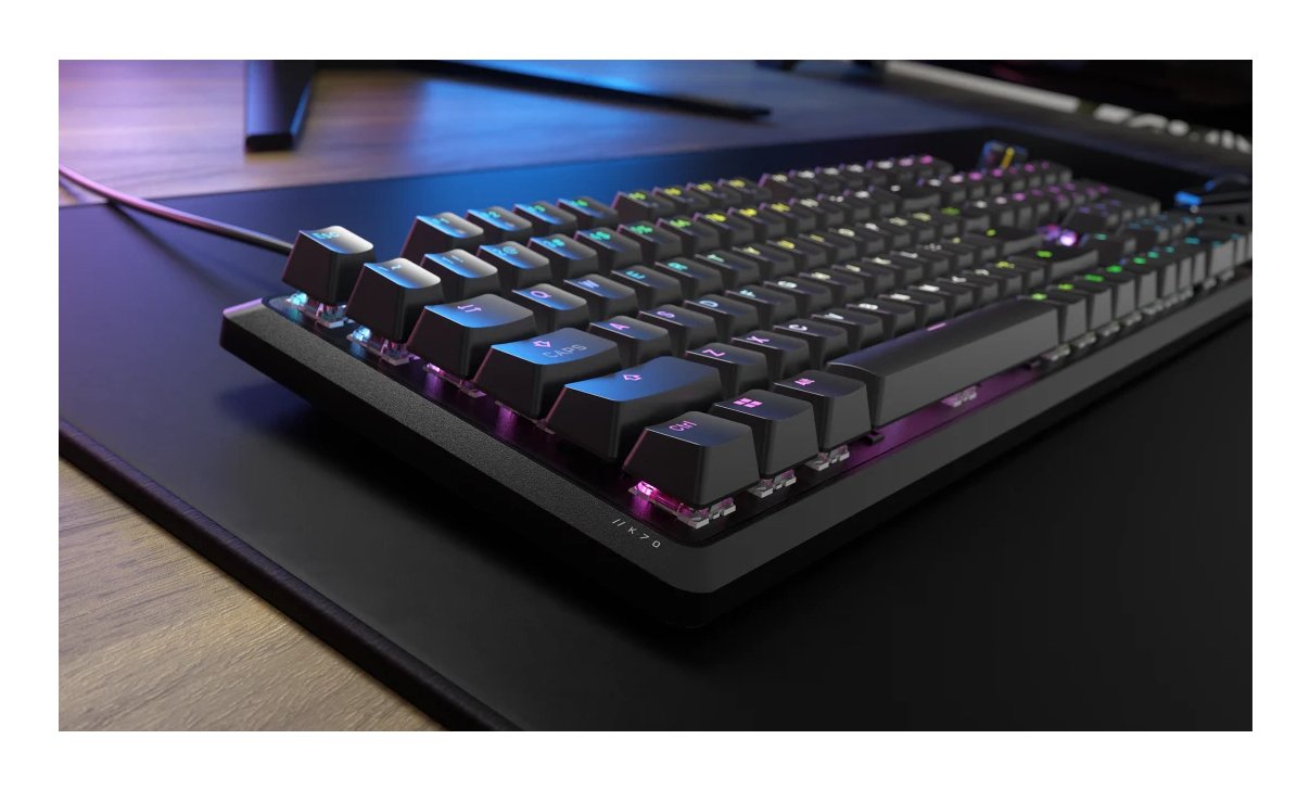 EAN 840006686699 - Corsair K70 CORE TKL teclado Juego USB QWERTY Inglés Gris imagen 6