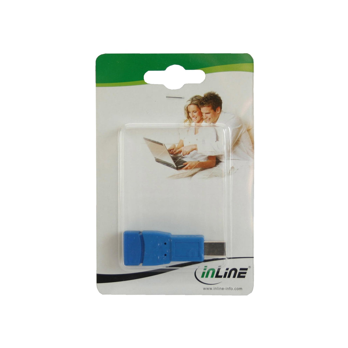 Adaptador Inline Usb 3.0 Tipo A Hembra A Tipo B Macho