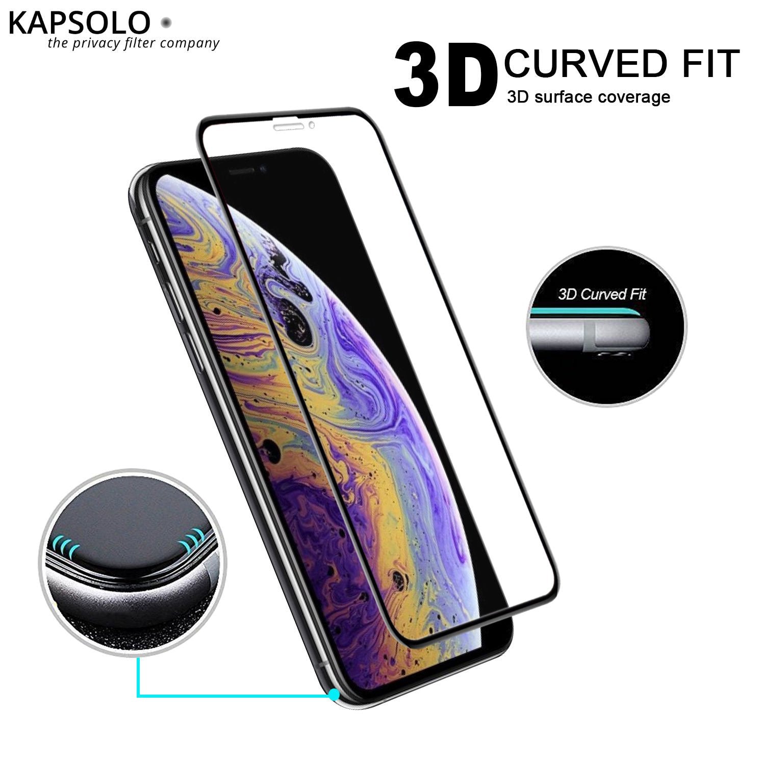 EAN 5714681058155 - KAPSOLO KAP30417 protector de pantalla o trasero para teléfono móvil Apple imagen 4