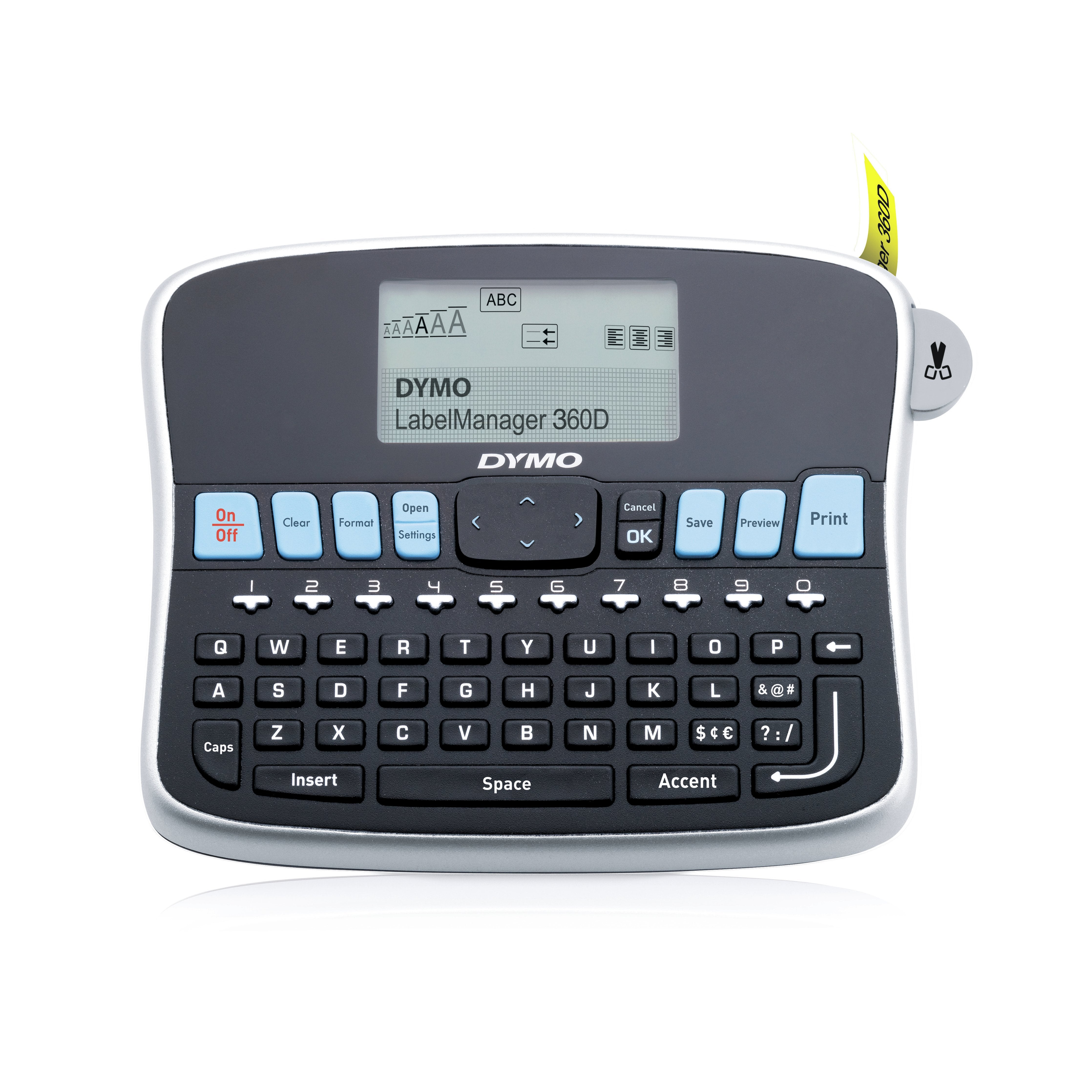 EAN 3501170879498 - DYMO LabelManager 360D impresora de etiquetas Transferencia térmica 180 x 180 DPI 12 mm/s Alámbrico D1 QW imagen 1