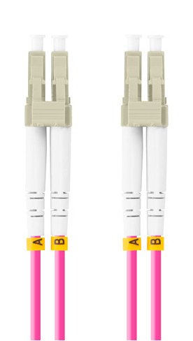 EAN 5901969440119 - Lanberg FO-LULU-MD41-0030-VT Cable de fibra óptica e InfiniBand 3 m 2x LC LC/UPC Púrpura imagen 2