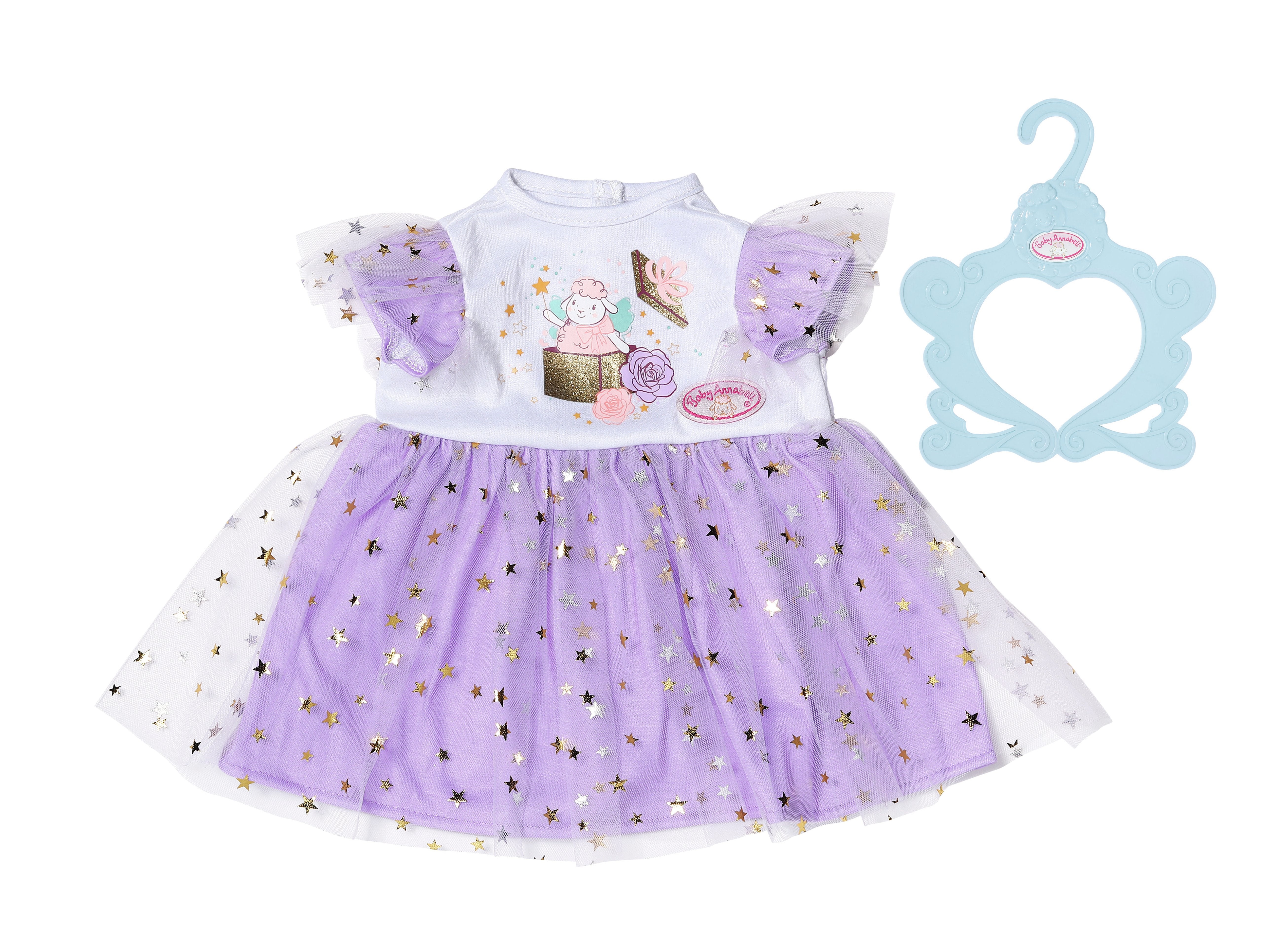 Zapf Creation Baby Annabell® Vestido Tutú Morado 43cm 710296