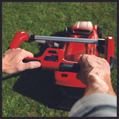 Einhell Power X-Change Battery Cortacésped Rasarro 36/36, 36 Volt (2x18v) Rojo/Negro, 2x Batería De Iones De Litio Más 3.0ah 3413282