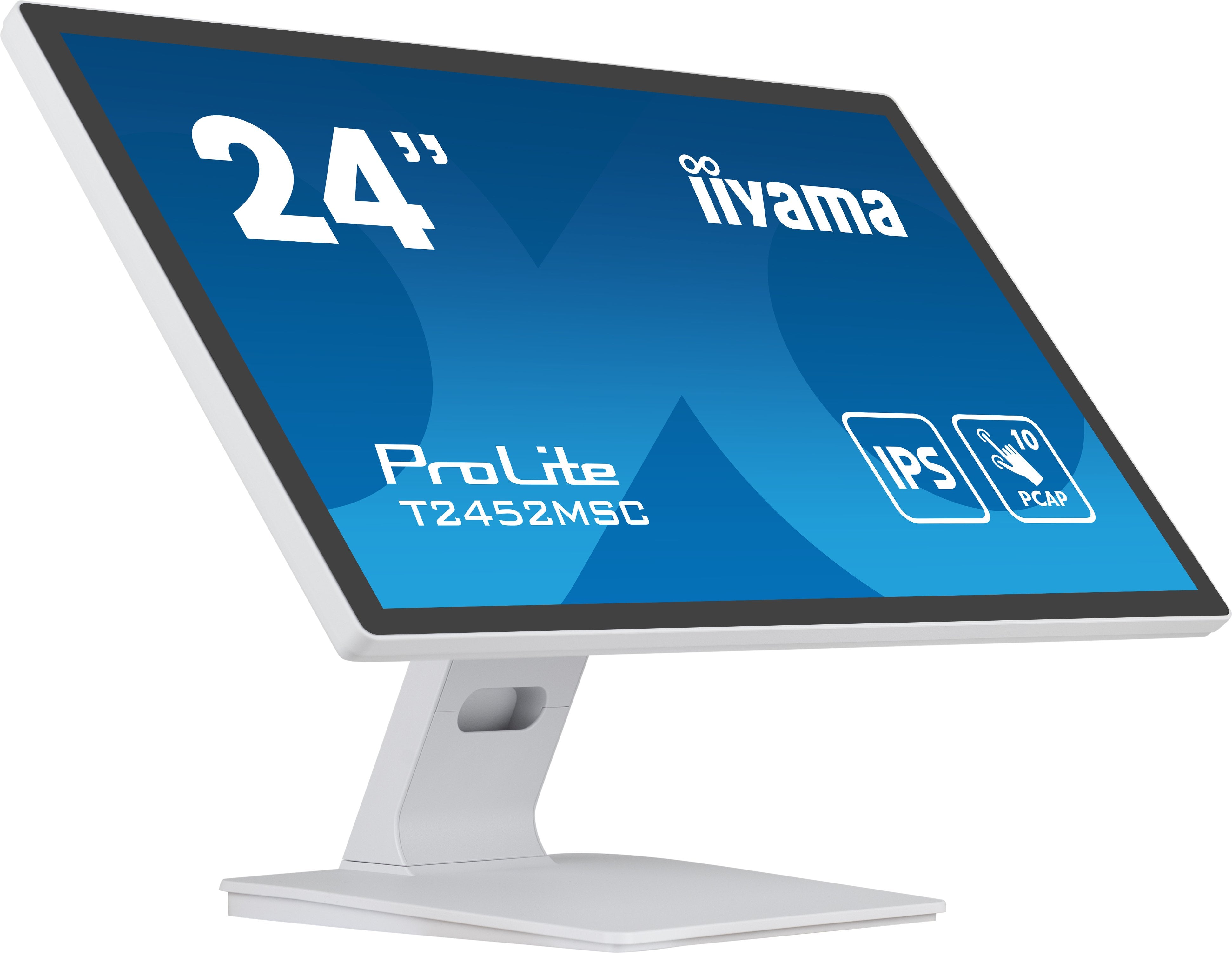 Iiyama 60,5 Cm 23,8" T2452msc-W1 16:9 M-Touch Hdmi+2usb Ips