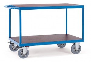 Fetra 12406 Tischwagen Acero Pulverbeschichtet Traglast Max. 1200 Kg Brillantblau