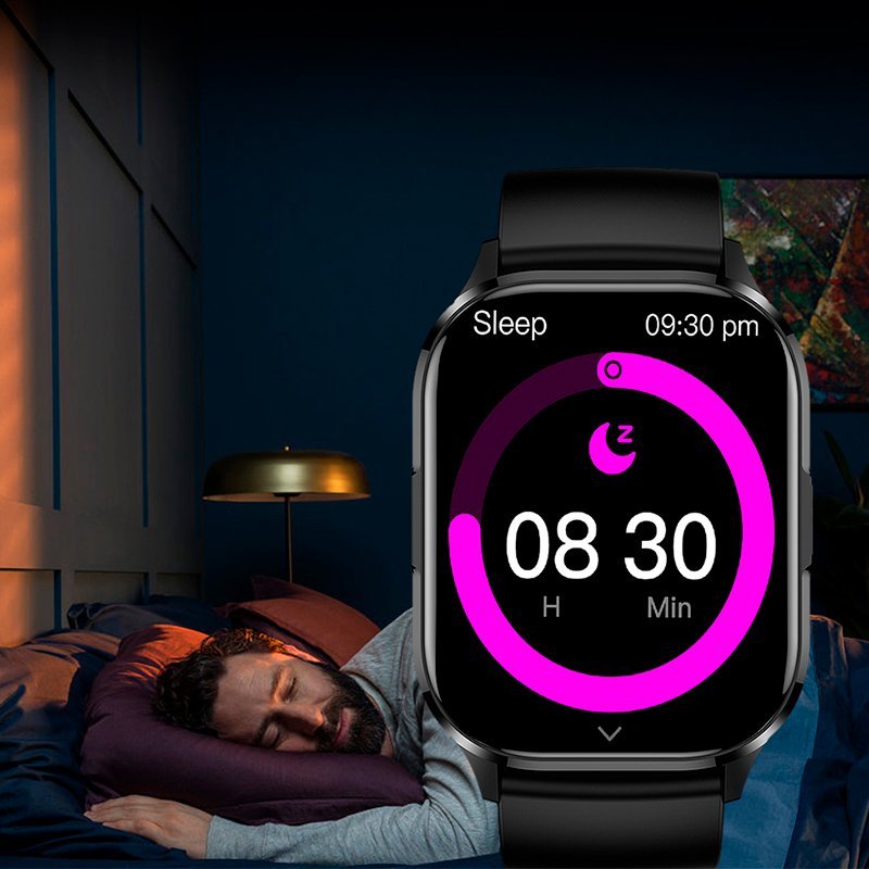 Cool Smartwatch Delta Silicona Negro (Amoled, Llamadas, Salud, Deporte)