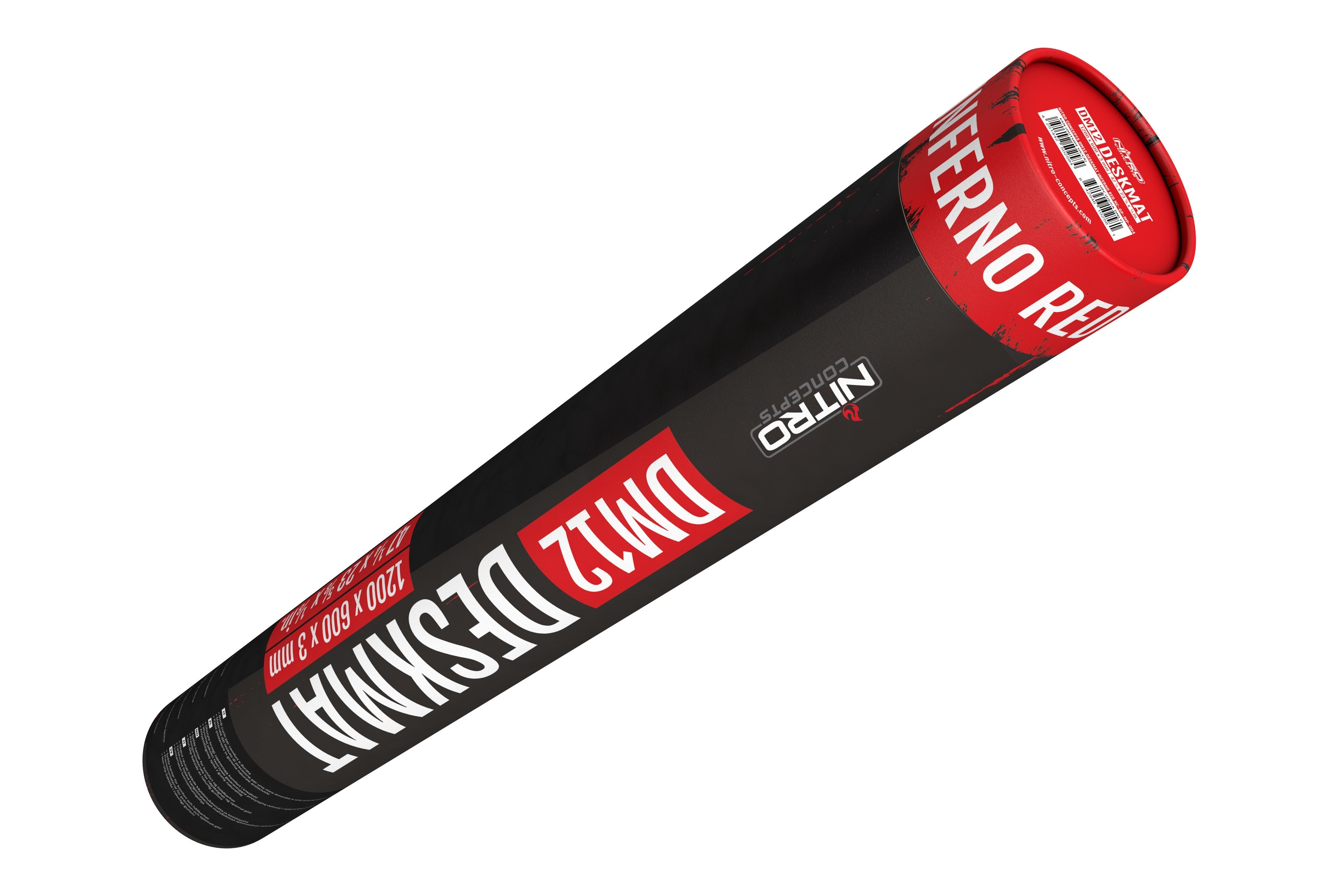 Nitro Concepts Dm12 Alfombrilla De Ratón Para Juegos Negro, Rojo