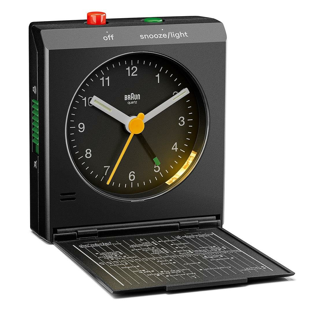 EAN 4007218677044 - Braun BC05B reloj de mesa o pared Reloj analógico Rectángulo Negro imagen 2