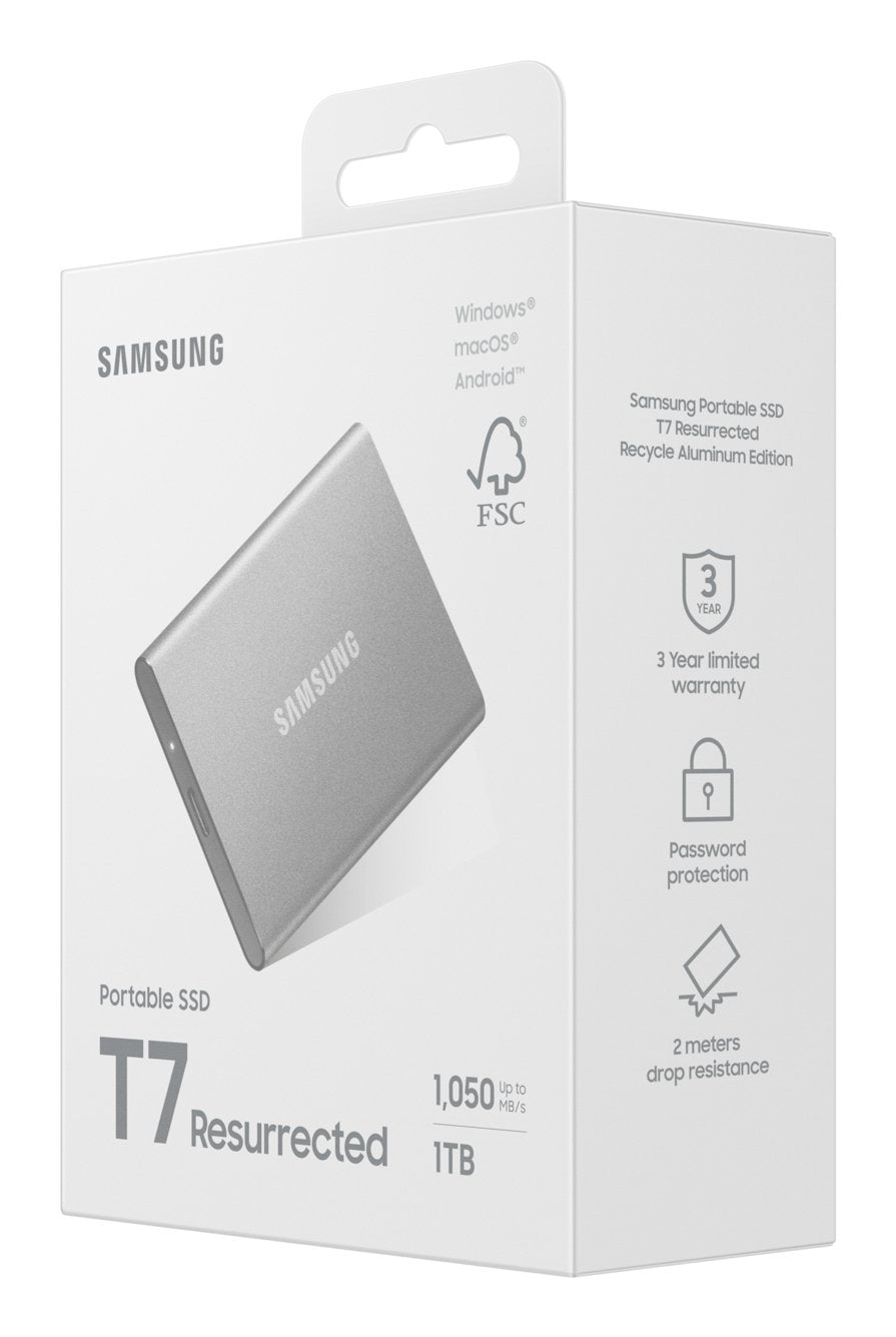EAN 8806097817550 - Samsung MU-PD1T0G/WW unidad externa de estado sólido 1 TB USB Tipo C 3.2 Gen 2 (3.1 Gen 2) Plata imagen 11