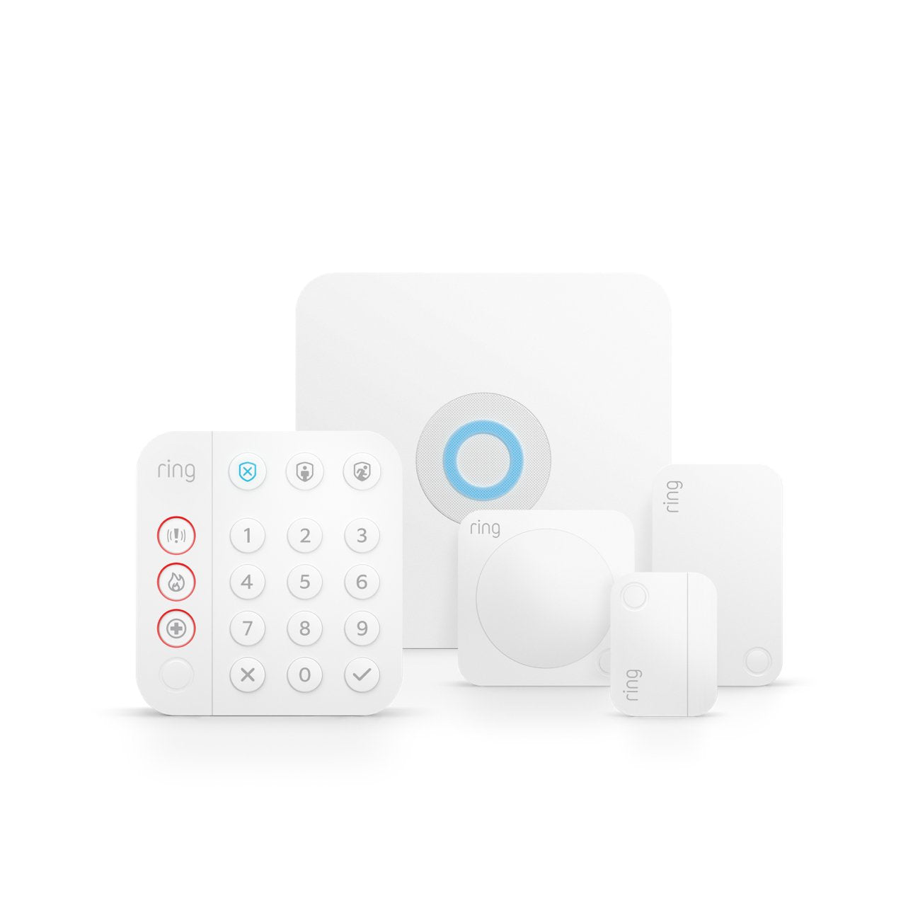 EAN 0840080519968 - Ring Alarm Security Kit, 5 piece - 2nd Generation sistema de alarma de seguridad Wifi Blanco imagen 1