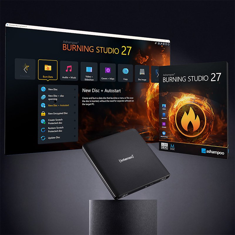 Intenso External Disc Drive Blu-Ray Brenner Eod 500bd