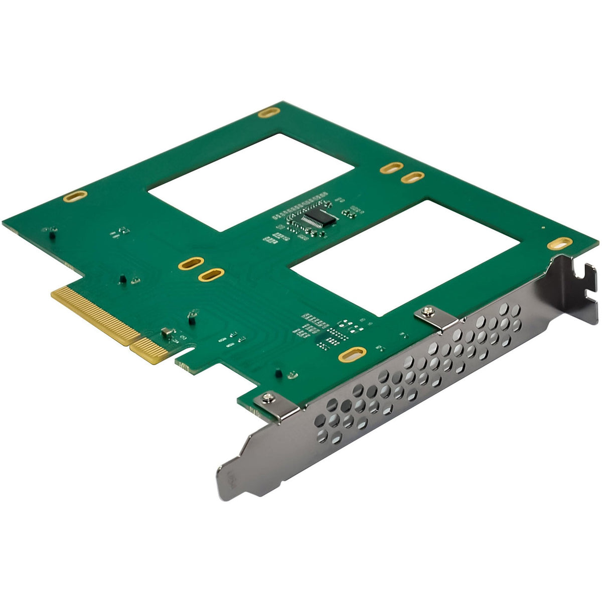 Inline Pcie Tarjeta A 2x Interno U.2 Nvme Sff-8639  Bifurcation - Pcie X8 - Ancho