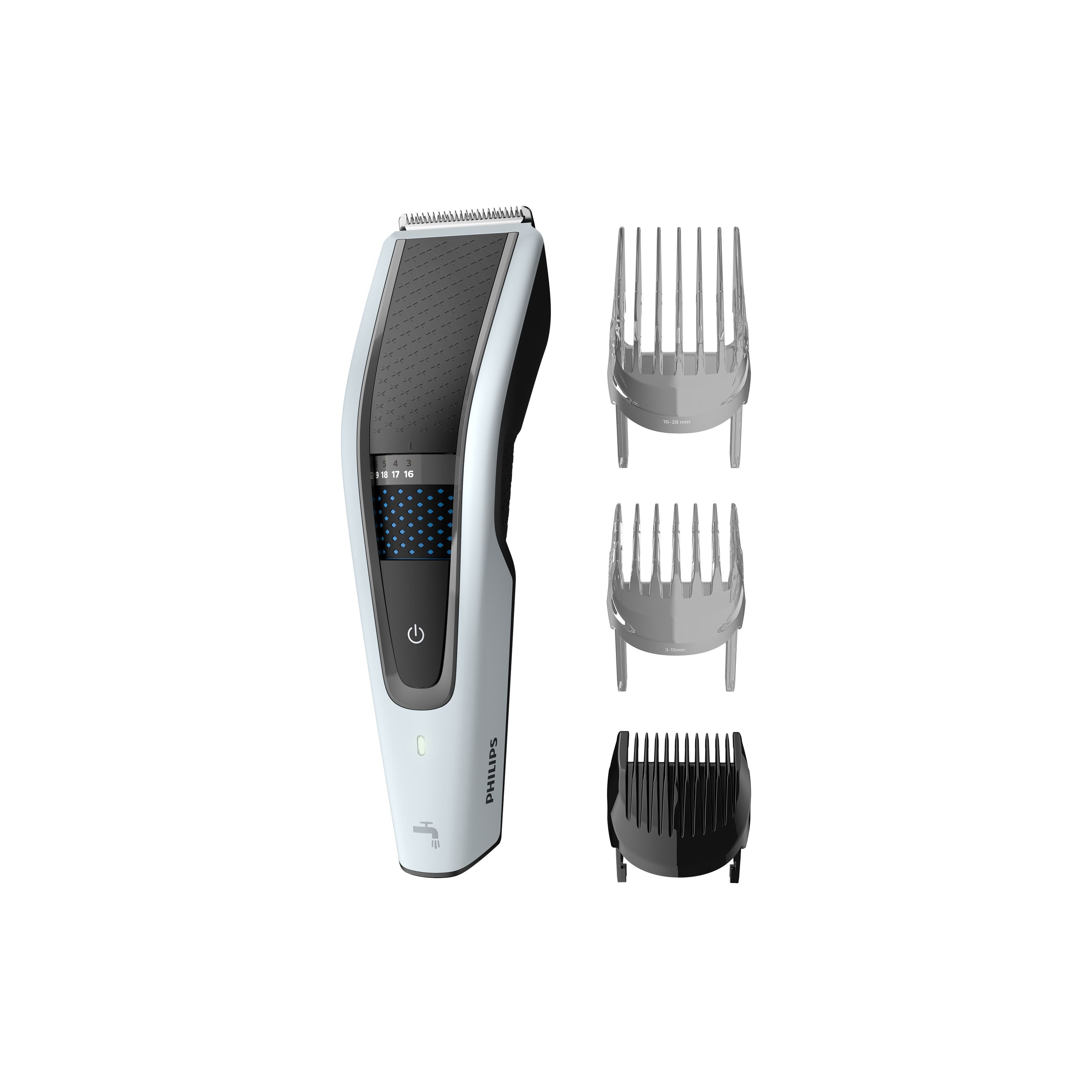 EAN 8710103901532 - Philips 5000 series HC5610/15 cortadora de pelo y maquinilla Negro, Blanco 28 Níquel-metal hidruro (NiMH) imagen 2