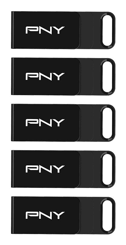 Usb-Mick 64gb Pny Elite Usb 3.2 Type-C 5-Pack Retail