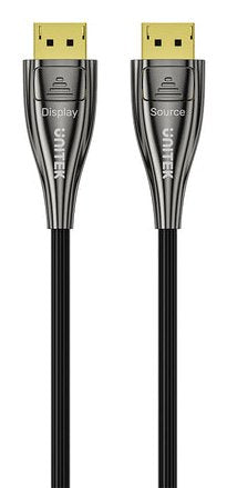 Unitek C1631abk01-20m 8k Fibra Óptica Displayport 2.1 Cable 20m