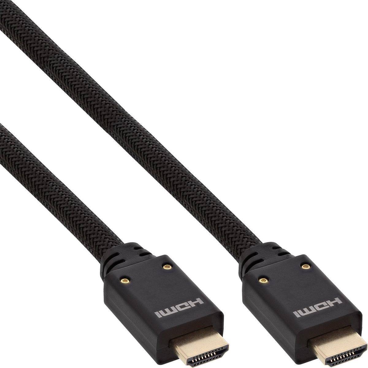 Cable Hdmi Activo De Inline Con Ethernet, 4k2k, M/M, Negro, Contactos Dorados, 15 M