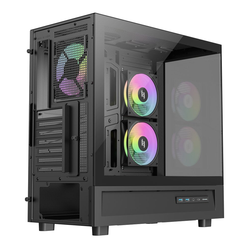 EAN 6931858712101 - GameMax NEX C51 BK carcasa de ordenador Negro imagen 10