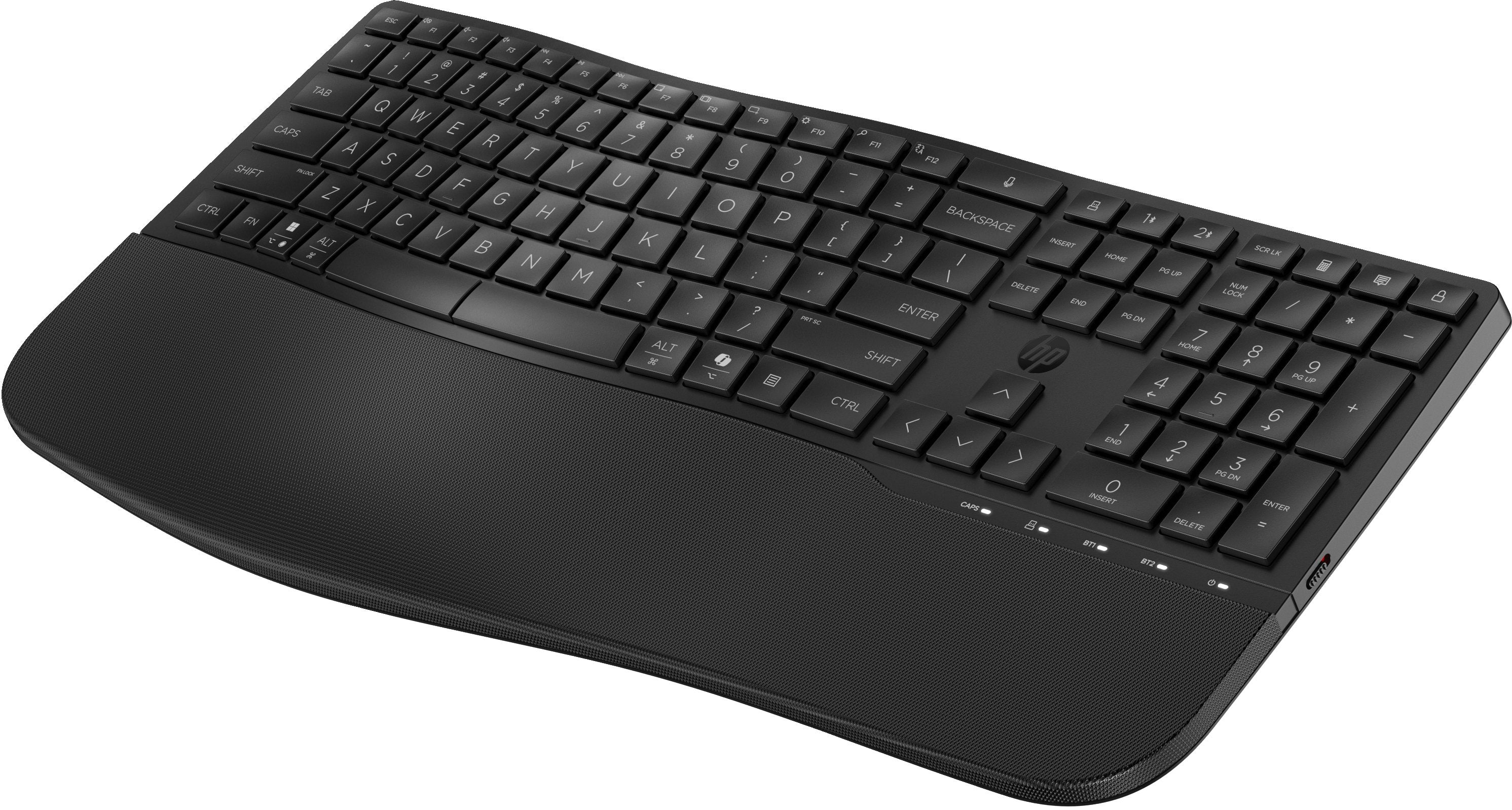 EAN 198122955169 - HP 685 Comfort Dual-Mode Keyboard teclado Oficina RF Wireless + Bluetooth Negro imagen 6