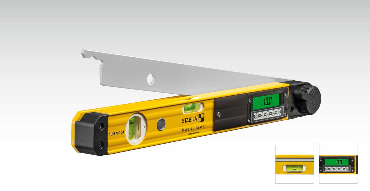 Stabila Tech 700 Da Nivel 0,45 M Negro, Amarillo