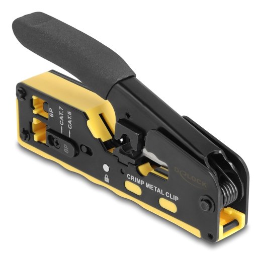 Delock Crimpadora F. 6p/8p Rj45/Rj11 Macho Cat. 5/6/7 Con Klinge+Abisolierer