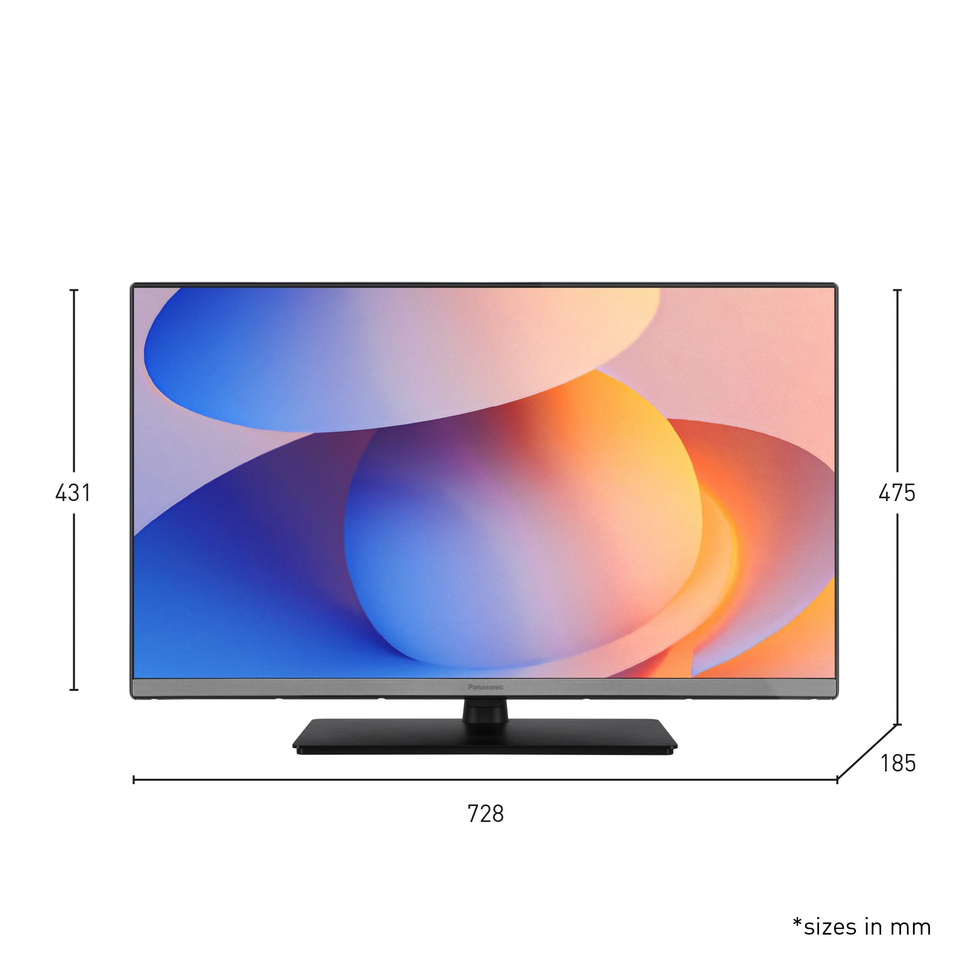 Televisor Tb-32s40aez (32") Hd Negro